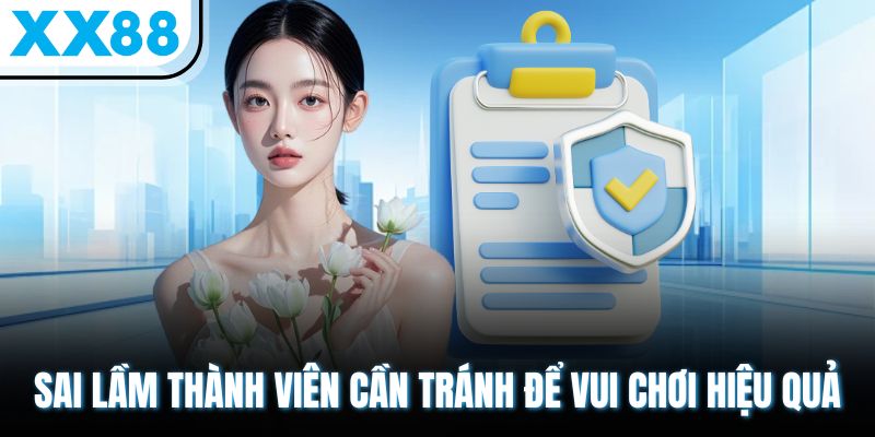 Sai lầm thành viên cần tránh để vui chơi hiệu quả